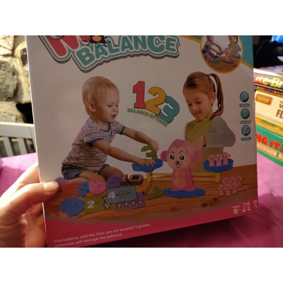 Monkey Balance Educational Math Game Ages 5+ New In Box - Picture 4 of 5